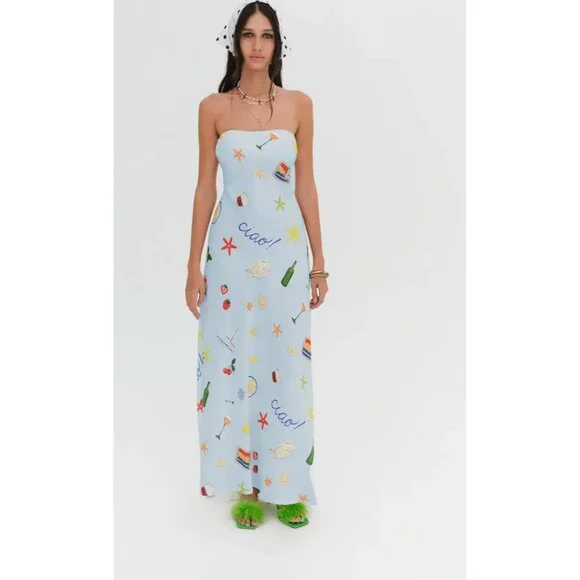 For Love And Lemons | Dresses | Nwt Last One Carla Strapless Maxi Dress | Poshmark For Love And Lemons | Dresses | Nwt Last One Carla Strapless Maxi Dress | Poshmark